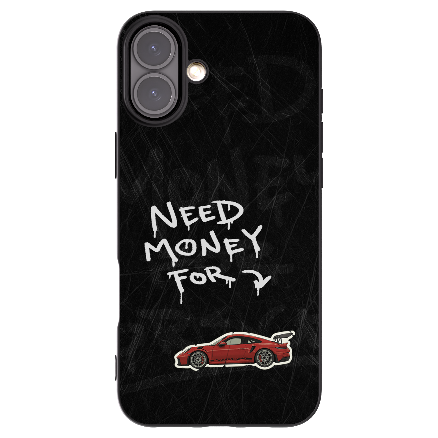 Picasee crna silikonska maskica za Apple iPhone 16 Plus - Track Mode