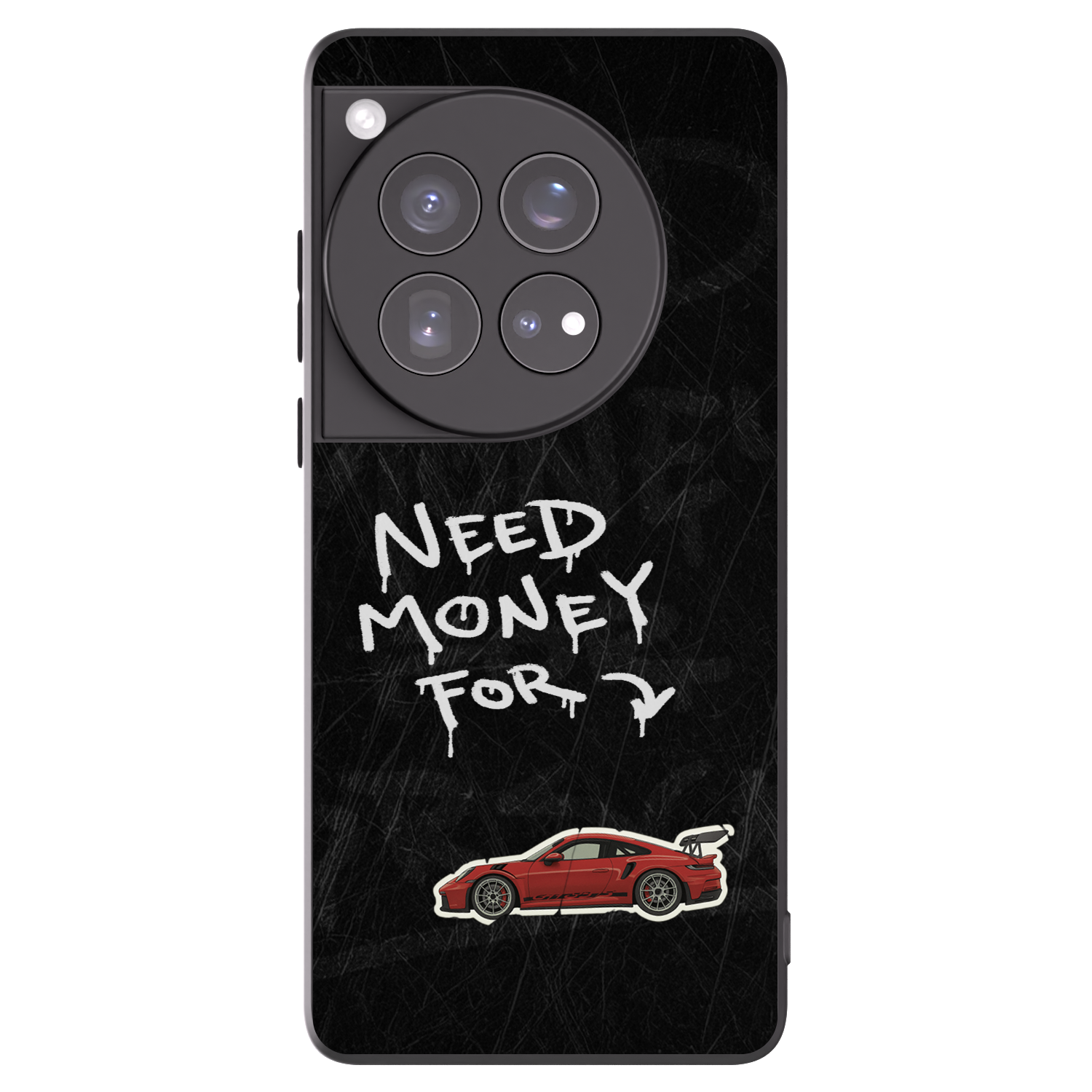 Picasee crna silikonska maskica za OnePlus 12 5G - Track Mode