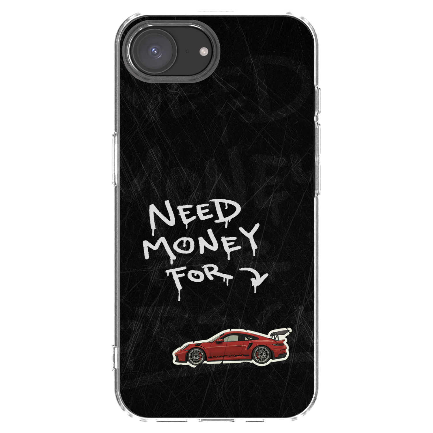 Picasee silikonska prozirna maskica za Apple iPhone 16e - Track Mode