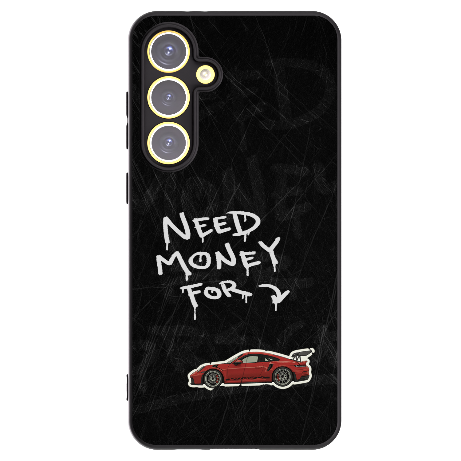 Picasee crna silikonska maskica za Samsung Galaxy S24 FE S721B - Track Mode