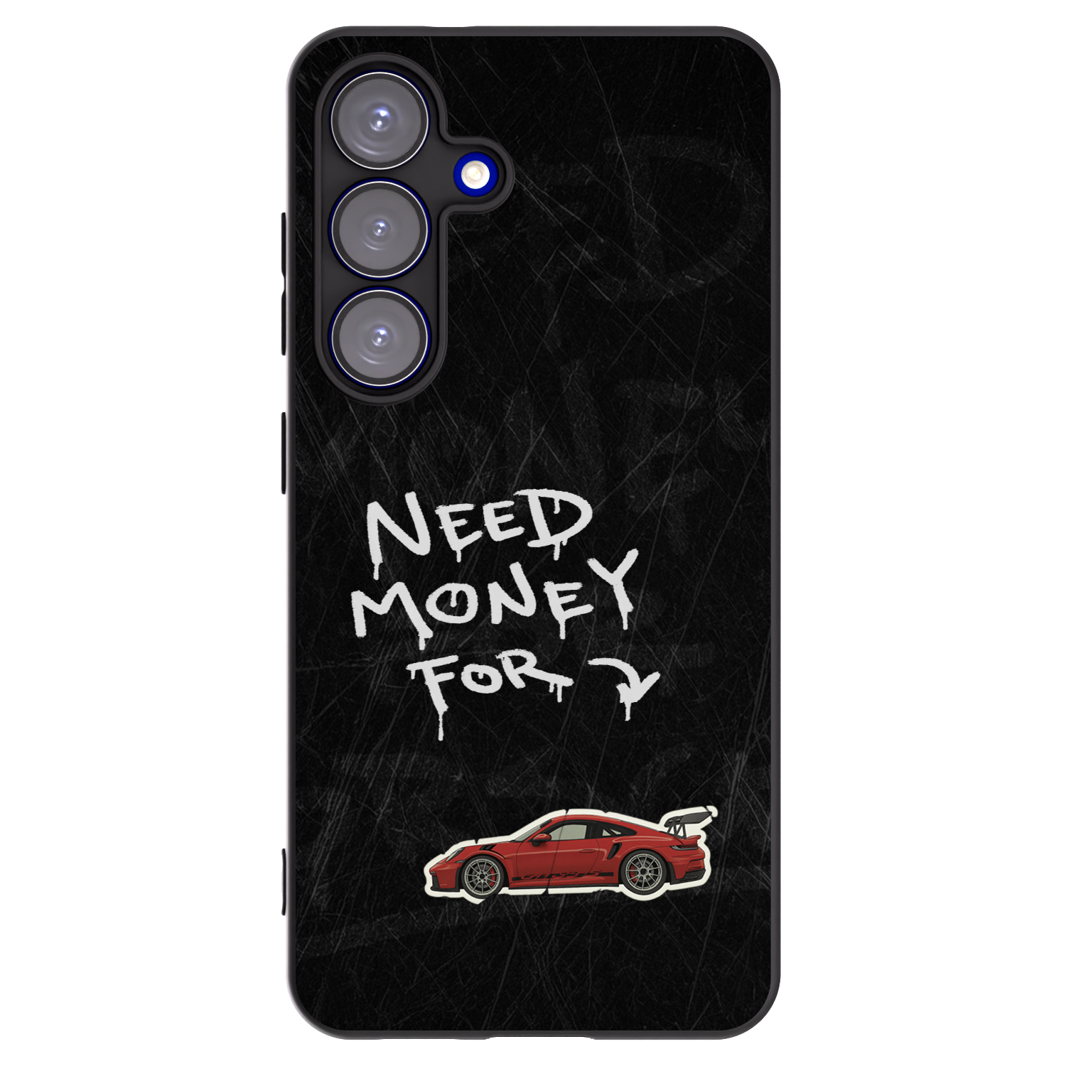 Picasee crna silikonska maskica za Samsung Galaxy S25 5G - Track Mode