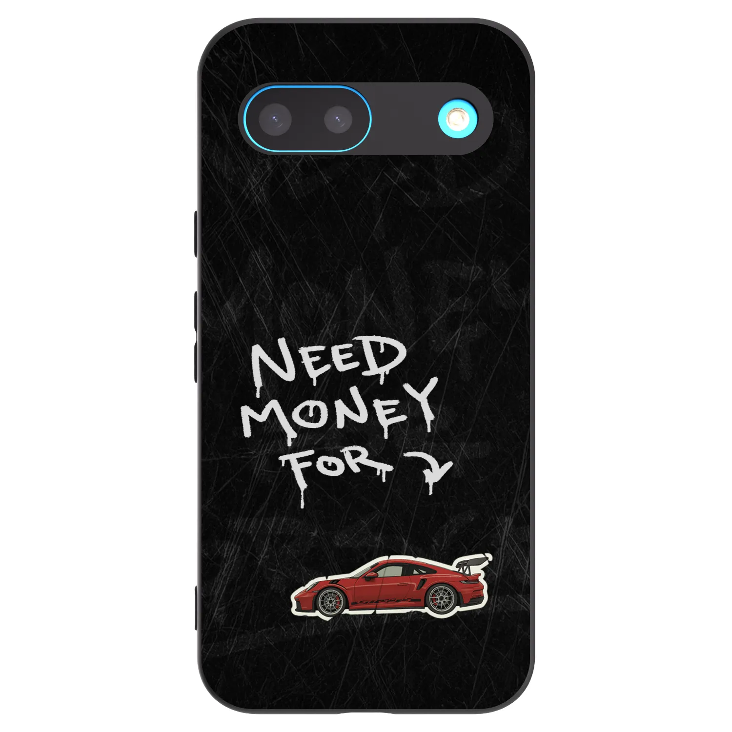 Picasee crna silikonska maskica za Google Pixel 8 - Track Mode