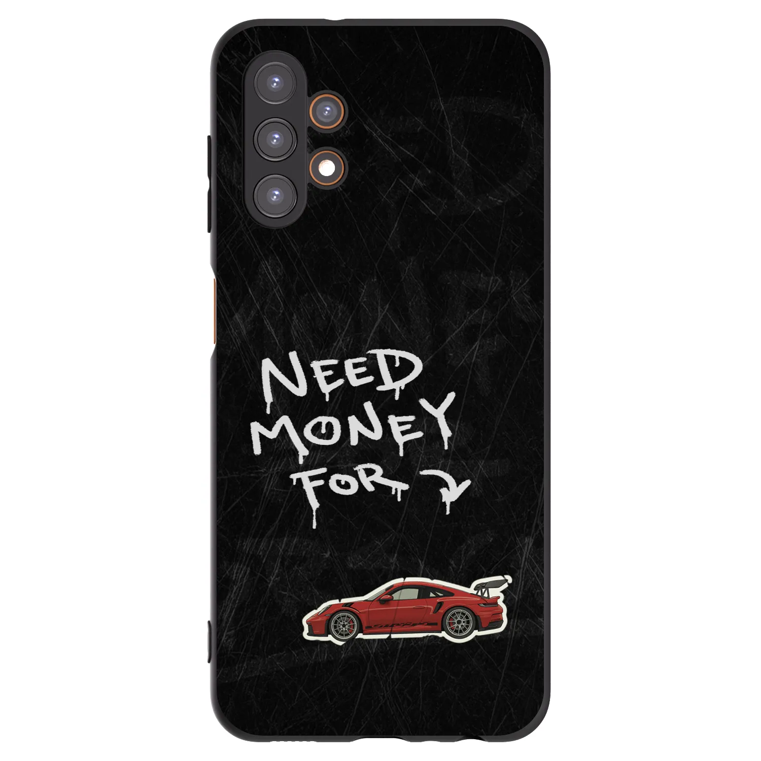 Picasee crna silikonska maskica za Samsung Galaxy A13 5G - Track Mode