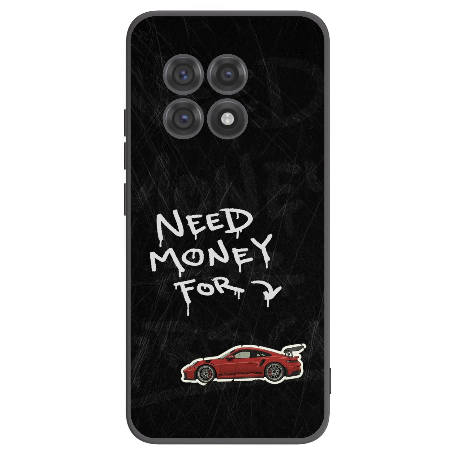 Picasee crna silikonska maskica za OnePlus 13R 5G - Track Mode
