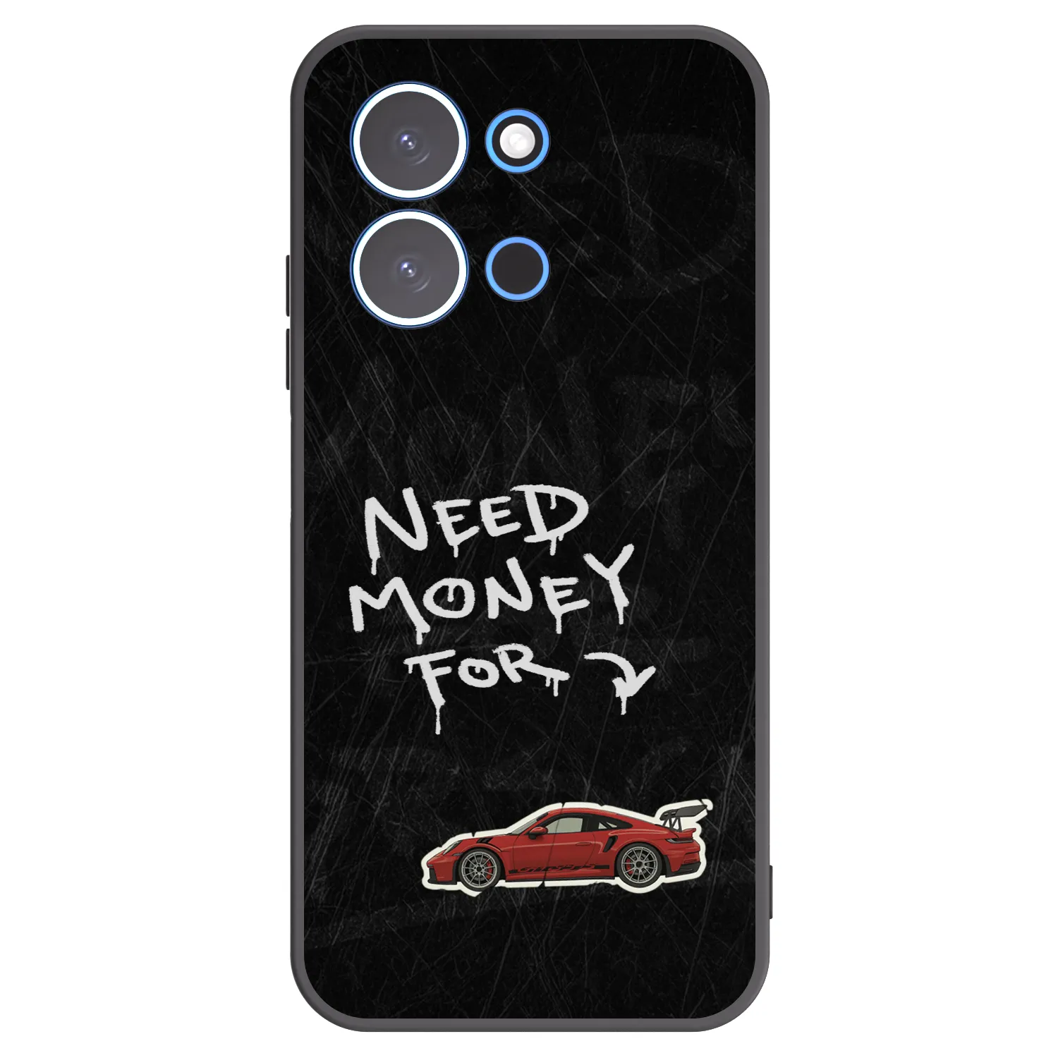 Picasee crna silikonska maskica za Xiaomi Redmi 15C 4G - Track Mode