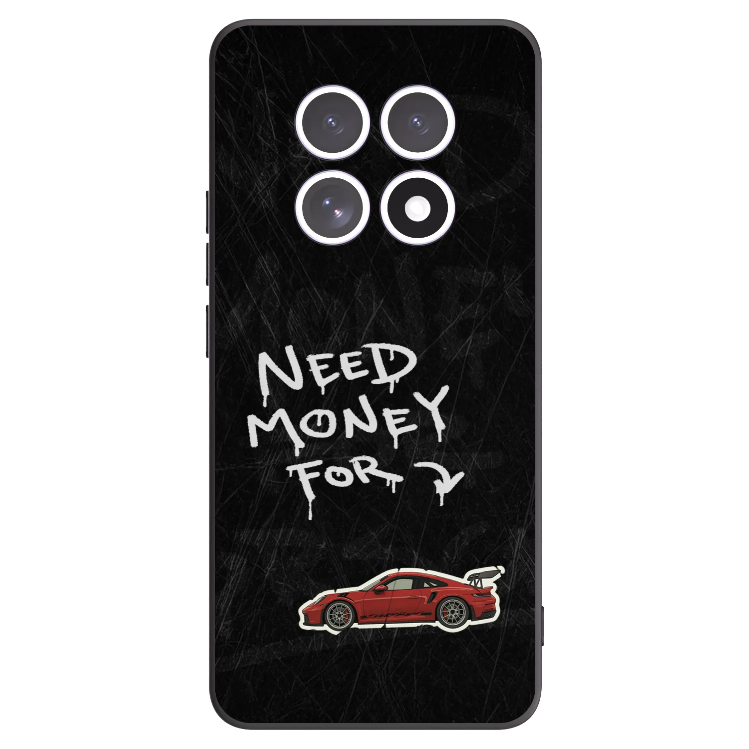 Picasee crna silikonska maskica za Xiaomi Redmi Note 15 - Track Mode