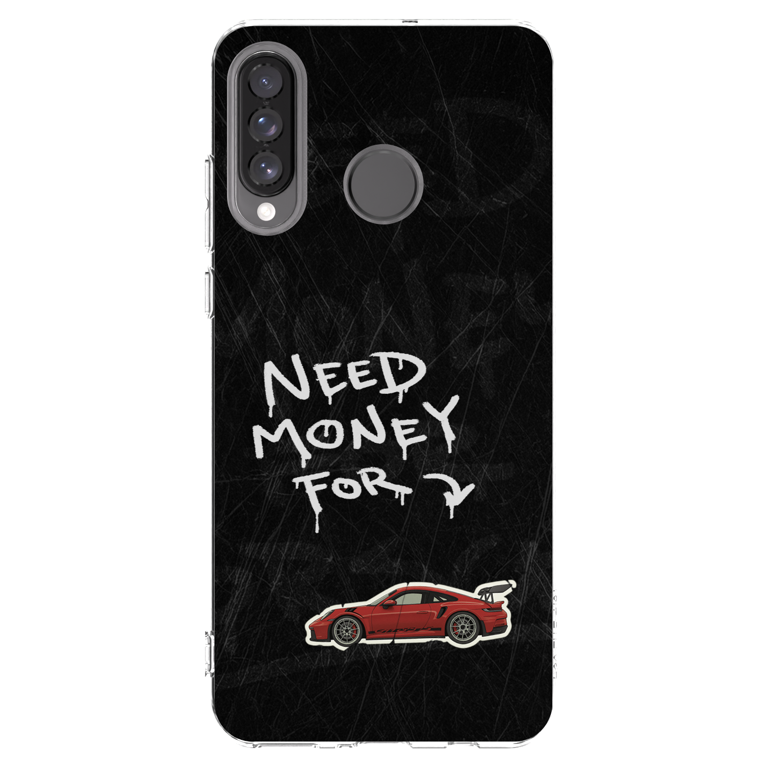 Picasee silikonska prozirna maskica za Huawei P30 Lite - Track Mode