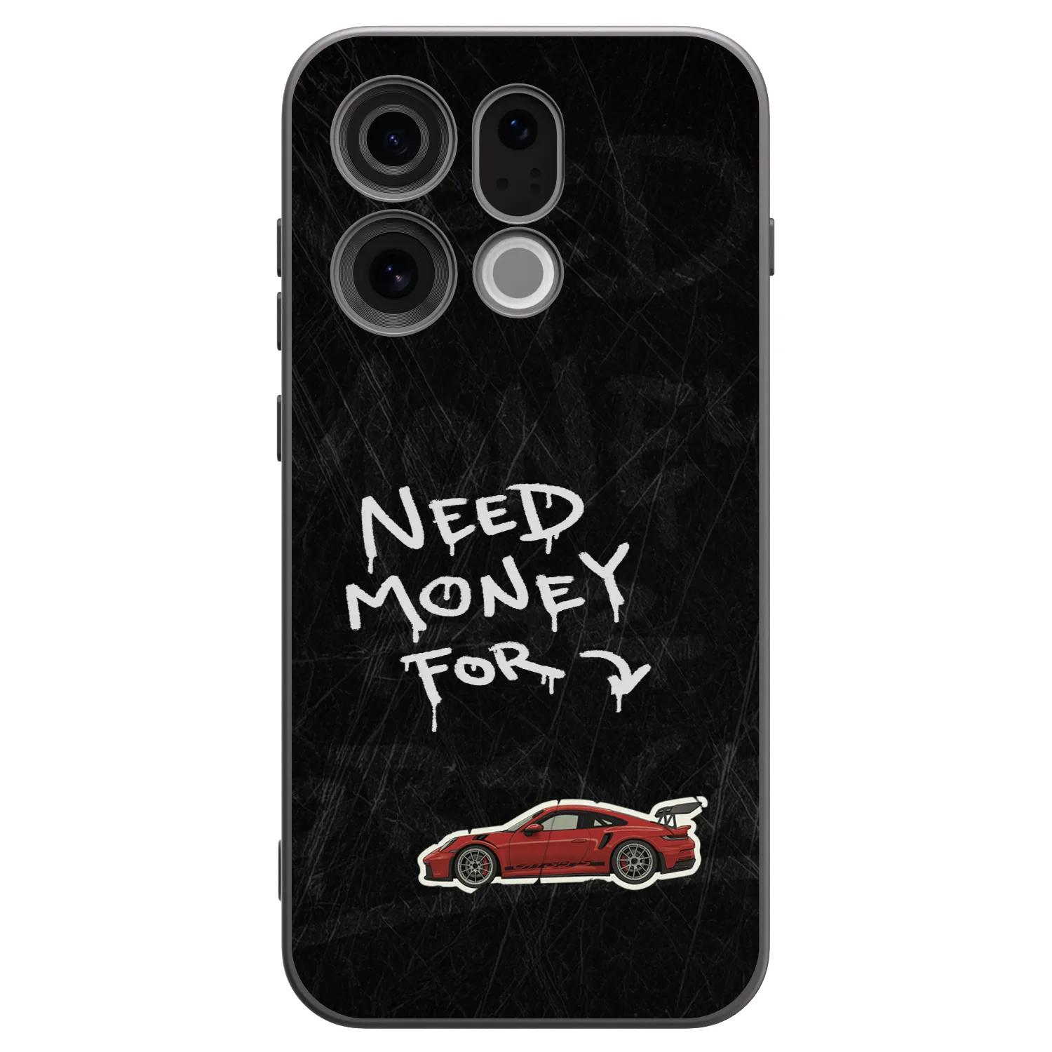 Picasee crna silikonska maskica za OPPO Find X9 - Track Mode