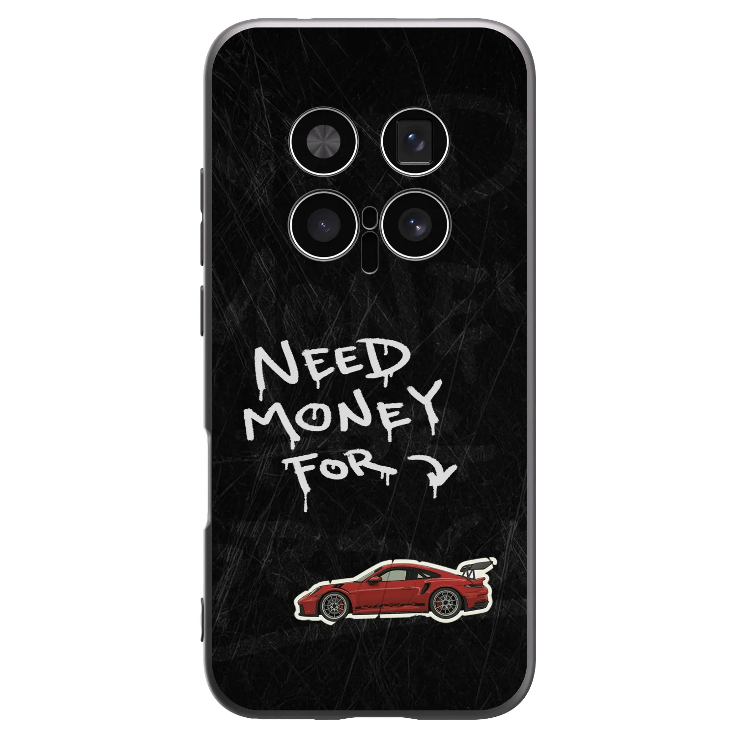 Picasee crna silikonska maskica za Honor Magic8 Pro 5G - Track Mode