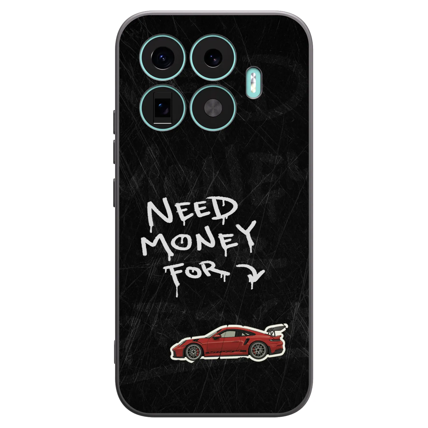 Picasee crna silikonska maskica za Xiaomi 17T - Track Mode