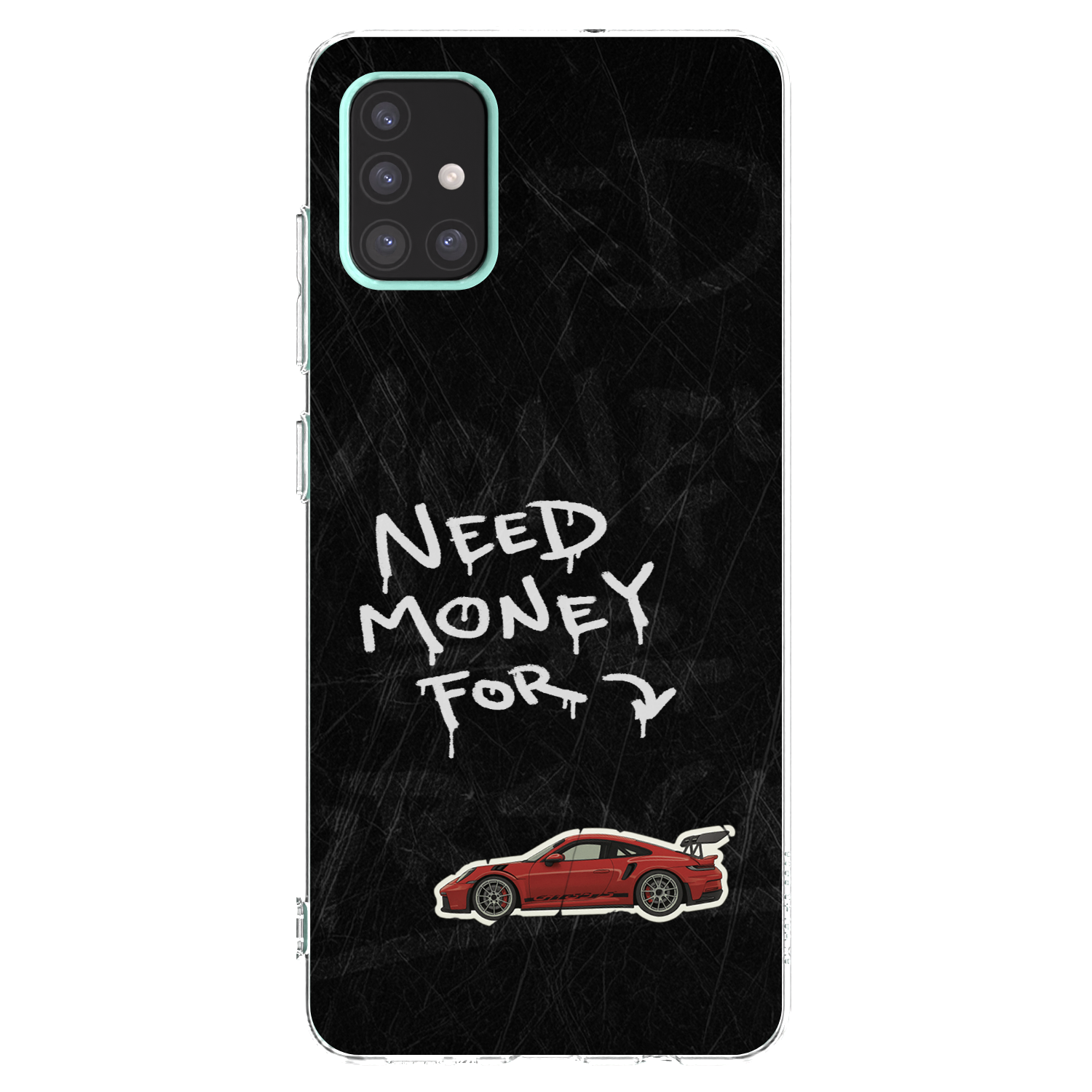 Picasee silikonska prozirna maskica za Samsung Galaxy A51 A515F - Track Mode