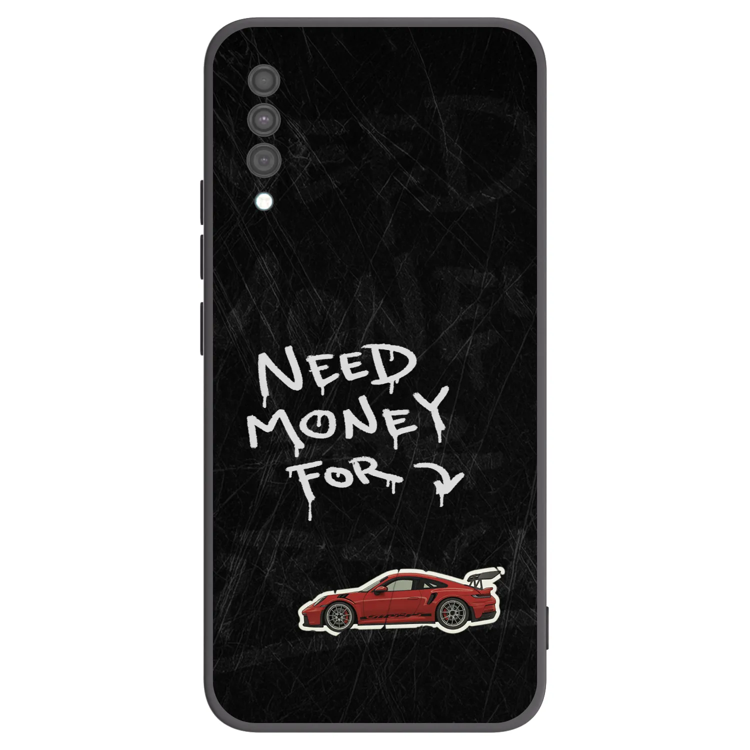 Picasee crna silikonska maskica za Samsung Galaxy A30s A307F - Track Mode