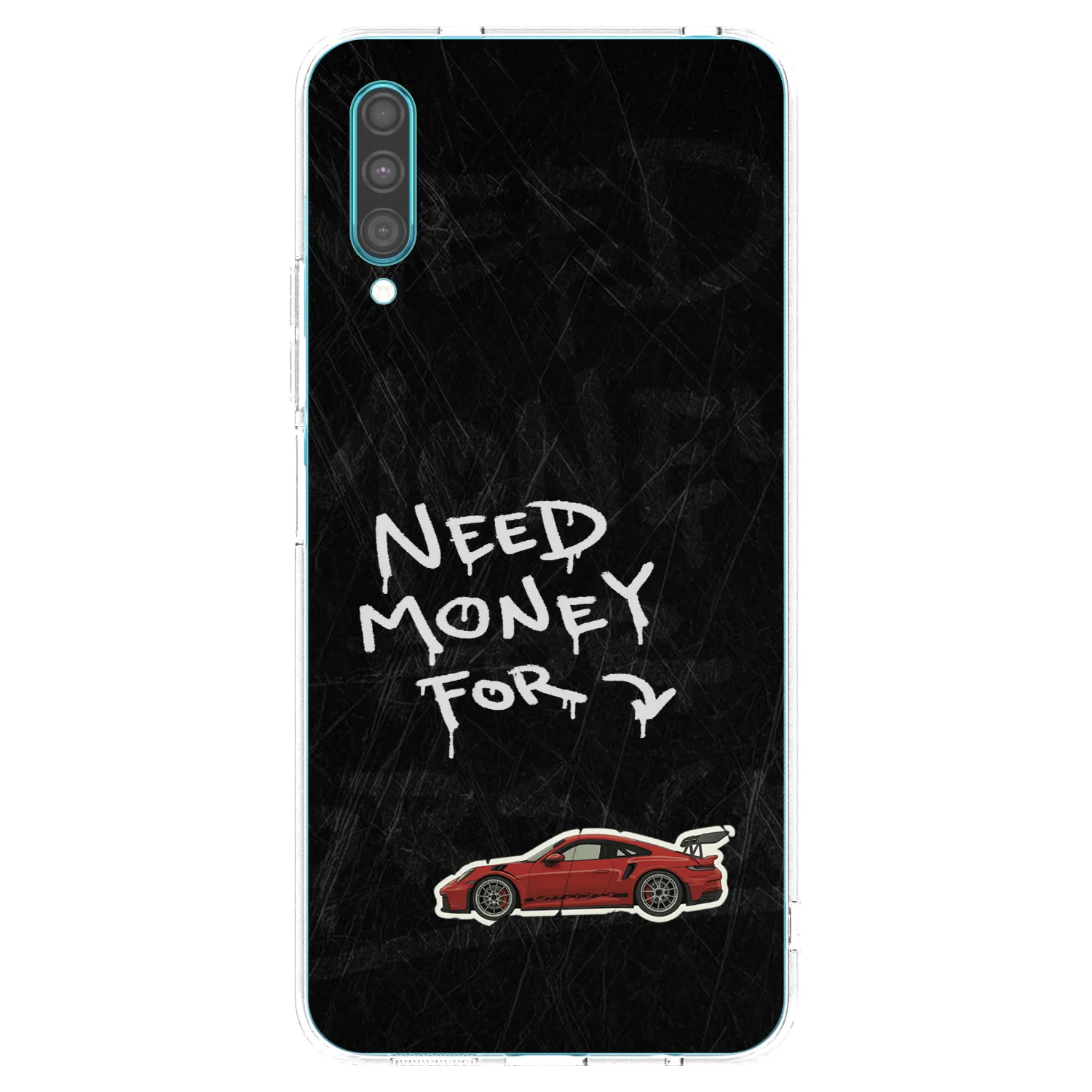 Picasee silikonska prozirna maskica za Samsung Galaxy A30s A307F - Track Mode