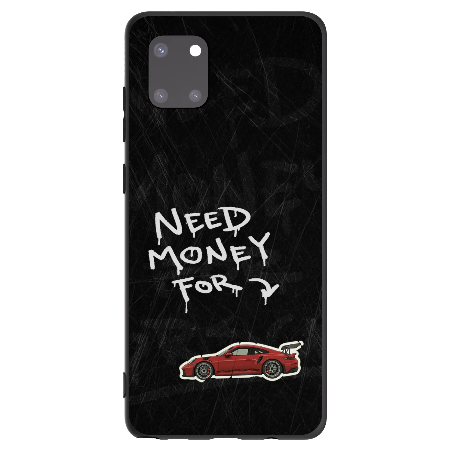 Picasee crna silikonska maskica za Samsung Galaxy Note 10 Lite N770F - Track Mode