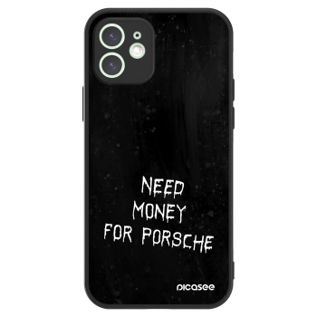 Picasee ULTIMATE CASE MagSafe za Apple iPhone 12 - Black Fuel