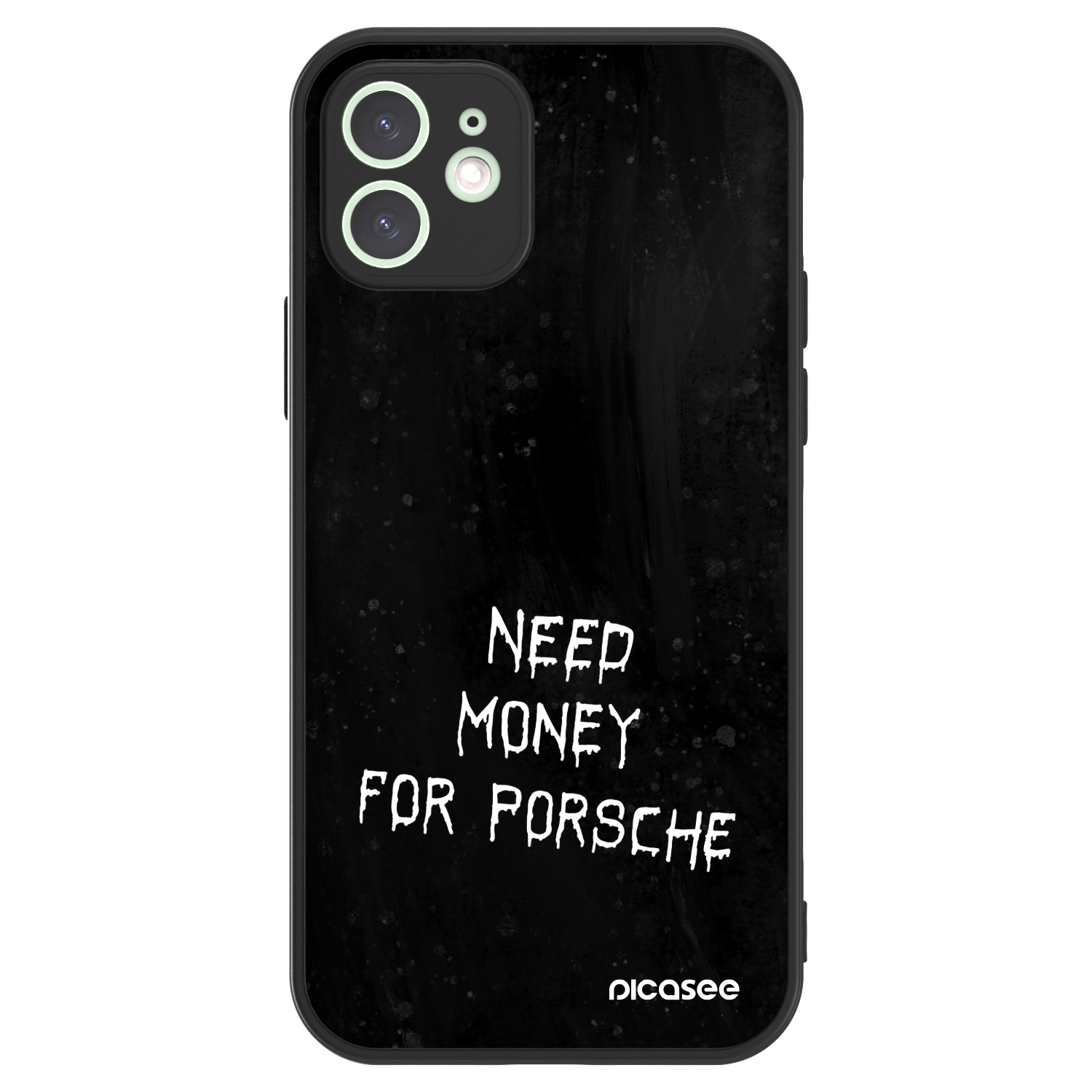 Picasee ULTIMATE CASE za Apple iPhone 12 - Black Fuel