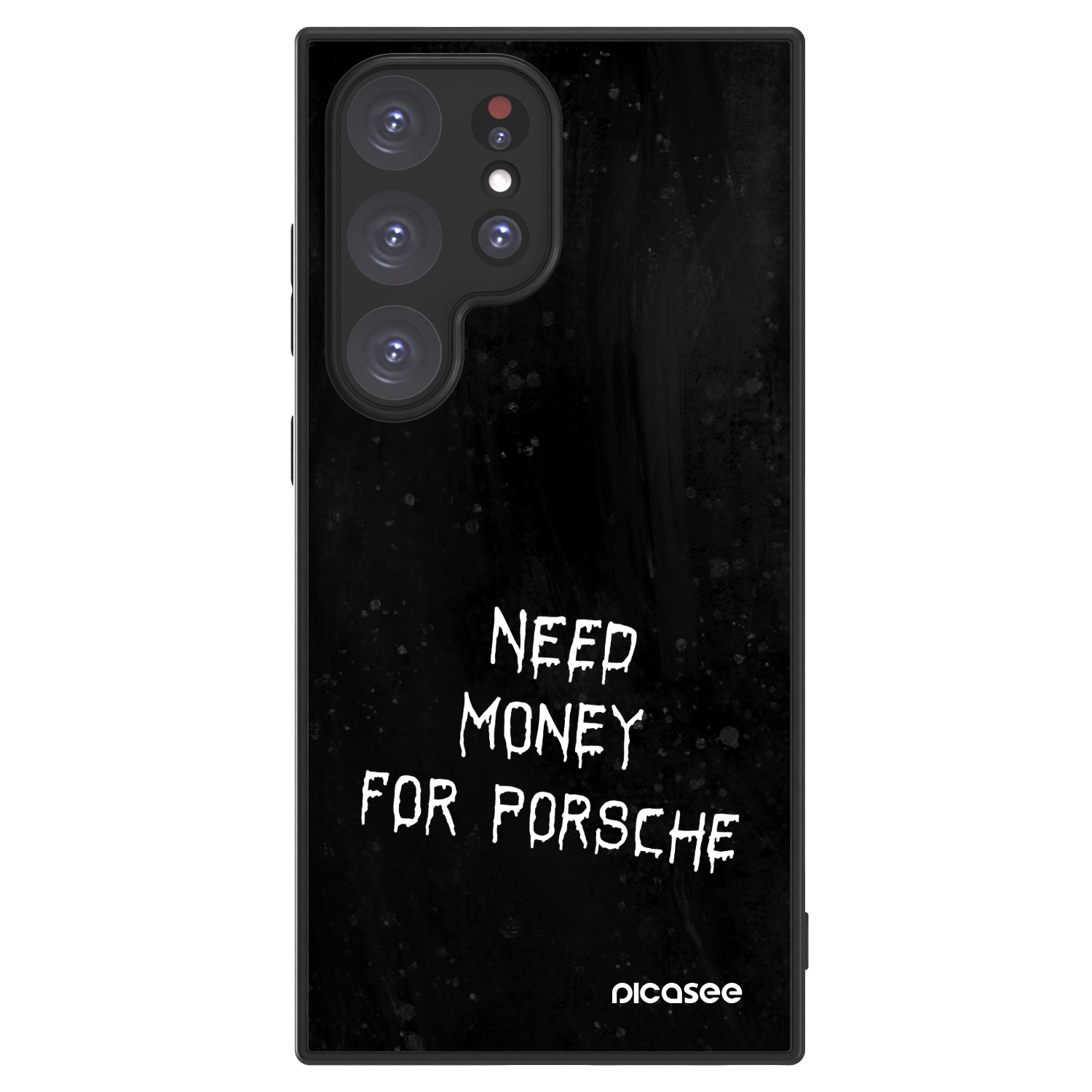 Picasee ULTIMATE CASE PowerShare za Samsung Galaxy S24 Ultra S928B 5G - Black Fuel