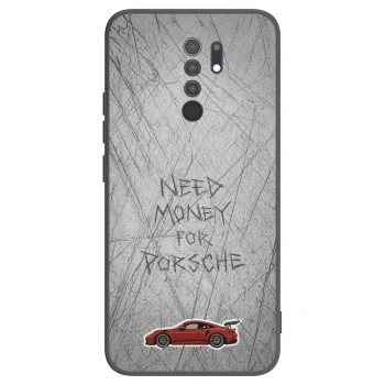 Picasee crna silikonska maskica za Xiaomi Redmi 9 - Garage Scratch