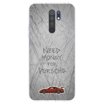 Picasee silikonska prozirna maskica za Xiaomi Redmi 9 - Garage Scratch
