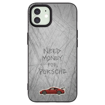 Picasee crna silikonska maskica za Apple iPhone 12 Pro - Garage Scratch