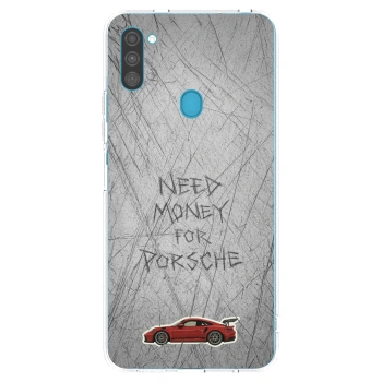 Picasee silikonska prozirna maskica za Samsung Galaxy M11 - Garage Scratch