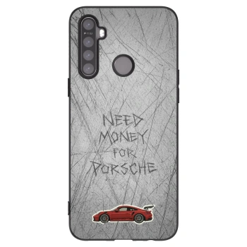 Picasee crna silikonska maskica za Realme 6i - Garage Scratch