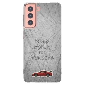 Picasee silikonska prozirna maskica za Samsung Galaxy S21 5G G991B - Garage Scratch