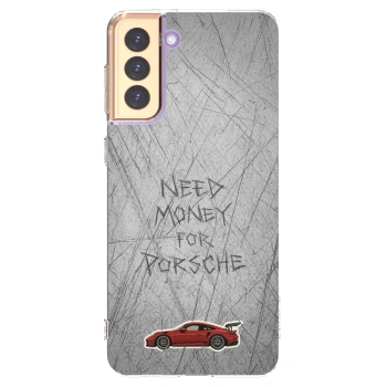 Picasee silikonska prozirna maskica za Samsung Galaxy S21+ 5G G996F - Garage Scratch