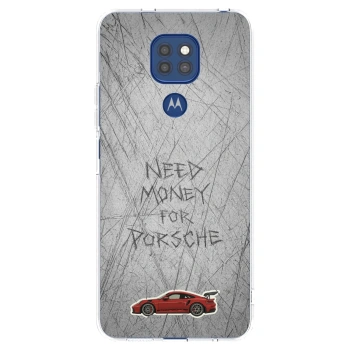 Picasee silikonska prozirna maskica za Motorola Moto G9 Play - Garage Scratch