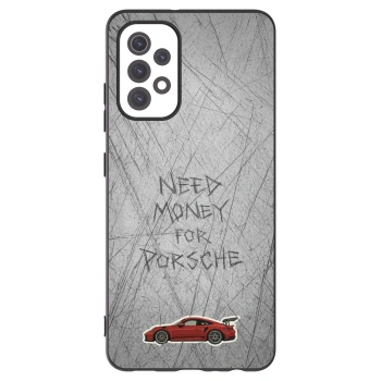 Picasee crna silikonska maskica za Samsung Galaxy A32 5G A326B - Garage Scratch