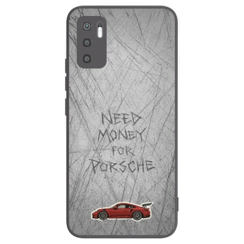 Picasee crna silikonska maskica za Xiaomi Redmi Note 10 5G - Garage Scratch