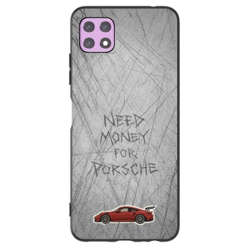 Picasee crna silikonska maskica za Samsung Galaxy A22 A226B 5G - Garage Scratch