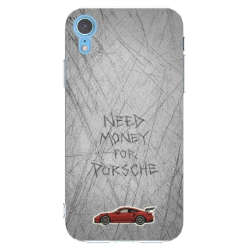 Picasee silikonska prozirna maskica za Apple iPhone XR - Garage Scratch