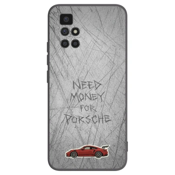 Picasee crna silikonska maskica za Xiaomi Redmi 10 - Garage Scratch