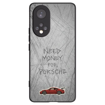 Picasee crna silikonska maskica za Honor 50 5G - Garage Scratch