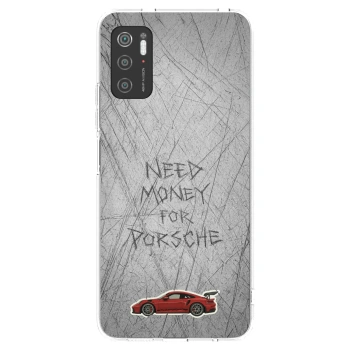 Picasee silikonska prozirna maskica za Xiaomi Poco M3 Pro 5G - Garage Scratch