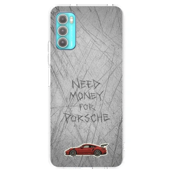 Picasee silikonska prozirna maskica za Motorola Moto G60 - Garage Scratch