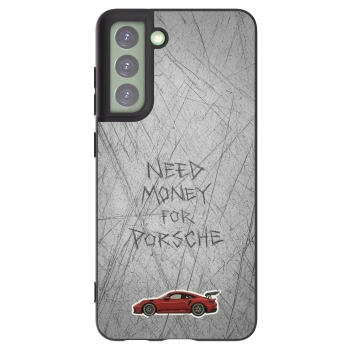 Picasee crna silikonska maskica za Samsung Galaxy S21 FE 5G - Garage Scratch