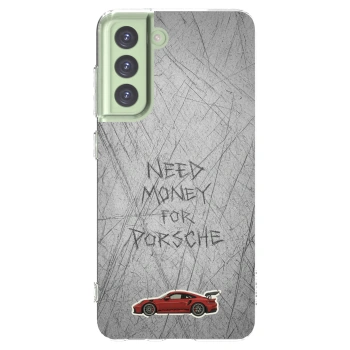 Picasee silikonska prozirna maskica za Samsung Galaxy S21 FE 5G - Garage Scratch