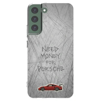 Picasee silikonska prozirna maskica za Samsung Galaxy S22+ 5G - Garage Scratch