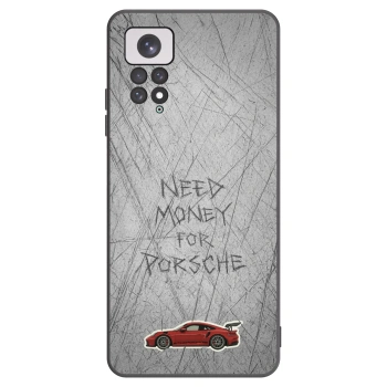 Picasee crna silikonska maskica za Xiaomi Redmi Note 11 - Garage Scratch
