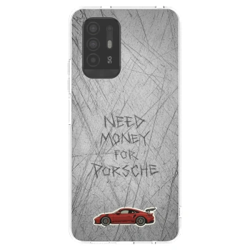 Picasee silikonska prozirna maskica za OPPO A94 5G - Garage Scratch
