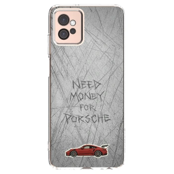 Picasee silikonska prozirna maskica za Motorola Moto G32 - Garage Scratch