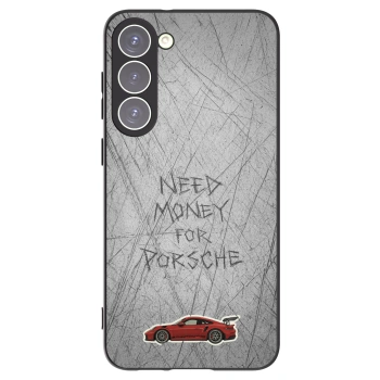 Picasee crna silikonska maskica za Samsung Galaxy S23+ 5G - Garage Scratch