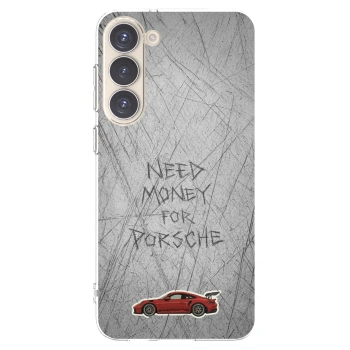 Picasee silikonska prozirna maskica za Samsung Galaxy S23+ 5G - Garage Scratch