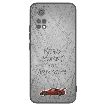 Picasee crna silikonska maskica za Xiaomi Redmi Note 11S 5G - Garage Scratch