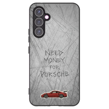 Picasee crna silikonska maskica za Samsung Galaxy A54 5G A546B - Garage Scratch