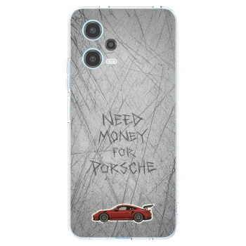 Picasee silikonska prozirna maskica za Xiaomi Redmi Note 12 5G - Garage Scratch