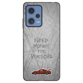 Picasee crna silikonska maskica za Xiaomi Redmi Note 12 Pro 5G - Garage Scratch