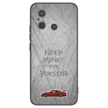 Picasee crna silikonska maskica za Xiaomi Redmi 12C - Garage Scratch